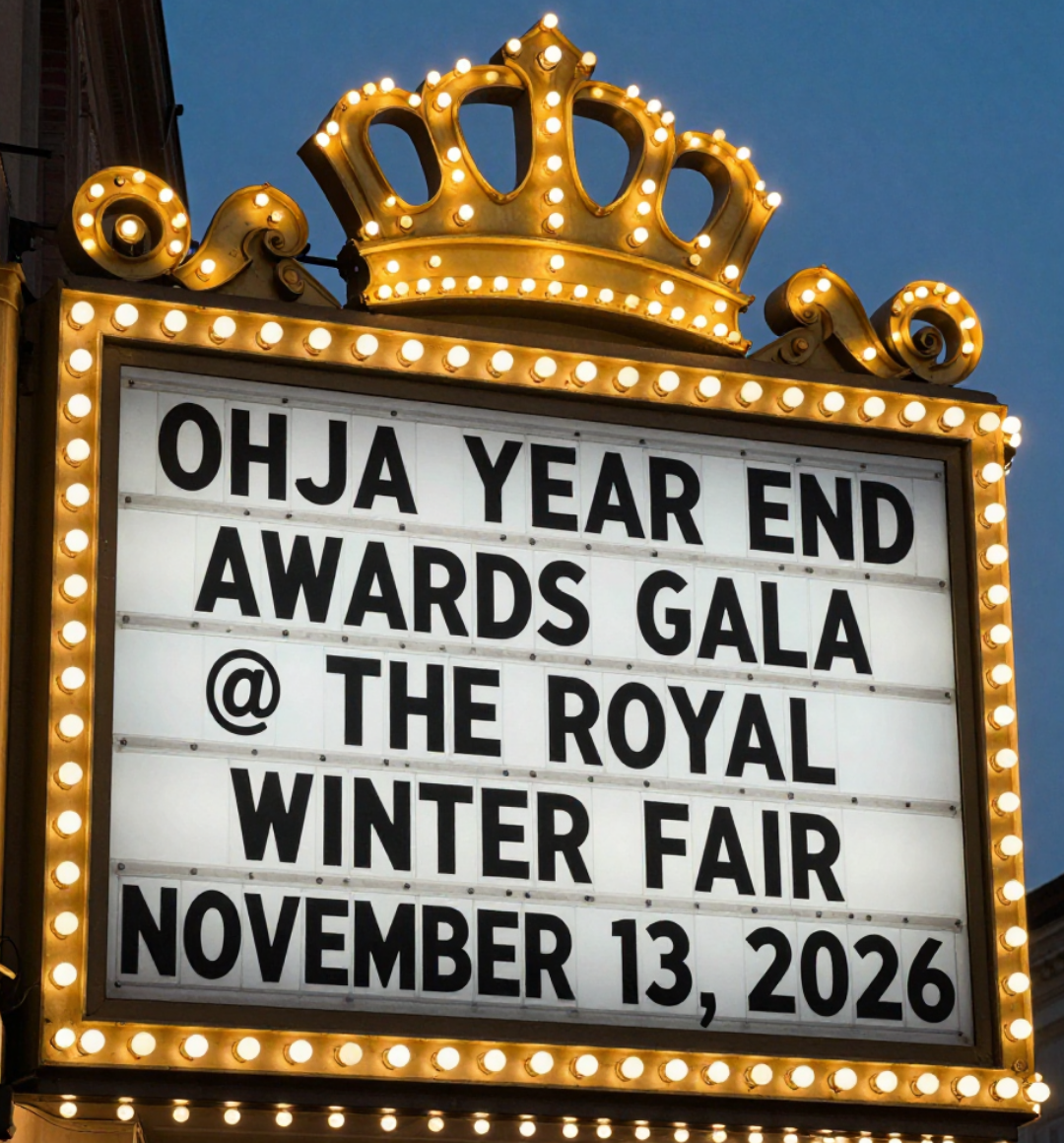Tickets Now Available: OHJA Year-End Awards Night